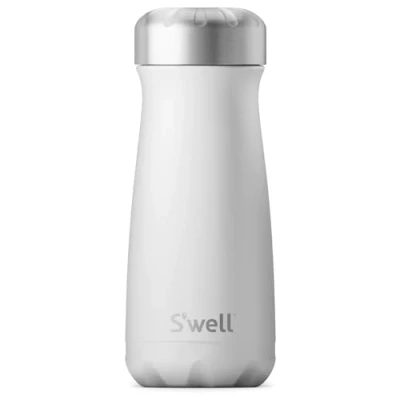 Image de S&#039;well Bouteille d&#039;eau de voyage en acier inoxydable 470 ml Pierre lune Triple couche isolée sous vide Garde le café, thé et les boissons froides pendant 24 heures chaudes 12