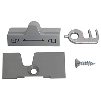 Image de ENSEMBLE FERMETURE DE PORTE COMPLET GRIS POUR REFRIGERATEUR DOMETIC 241275730