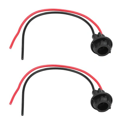 Image de 2pcs douille d&#039;ampoule de voiture Support prolongation d&#039;extension la T10 pour feux stationnement côté plaque d&#039;immatriculation Ampoule
