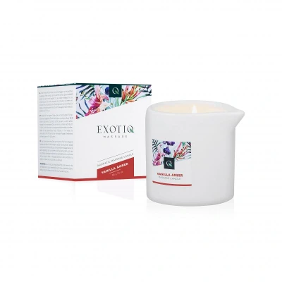 Image de Bougie De Massage Exotiq Ambre À La Vanille 80 G
