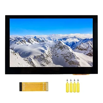 Image de Waveshare 4.3 Pouces DSI LCD Écran pour Raspberry Pi 4B/3B+/3A+/3B/2B/B+/A+, Tactile 800 x 480 Moniteur IPS Capacitif avec MIPI Interface