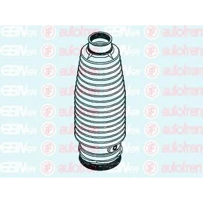 Image de AUTOFREN SEINSA D9196 Jeu de joints soufflets, direction 1. Essieu avant à gauche PEUGEOT: 407 Berline, Coupe, SW
