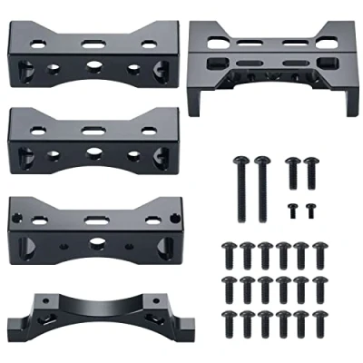 Image de AXspeed Support de pare chocs en aluminium pour camion Tamiya R620 6 x 4 Highline