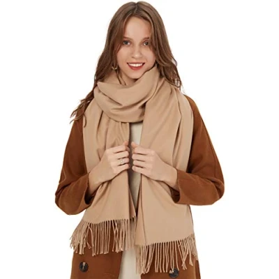 Image de Foulard echarpe xxl printemps Femme Homme 200 * 70CM Hiver Touché Soyeux Multi Couleur Elégant Châle Doux pour Mariage Party Soiree, #20, Taille unique