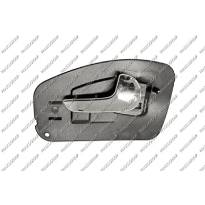 Image de PRASCO OP0308505 Poignée De Porte intérieur, arrière droite chrome/noir OPEL: Corsa C 3/5 portes