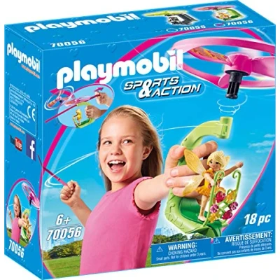 Image de Playmobil 70056 Sports et Action Fairy Pull String Flyer Multicolore Version Allemande