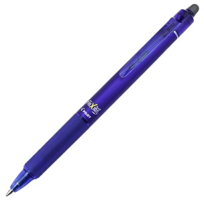 Image de Pilot BLRT FR7 Lot de 12 Roller Frixion Clicker rétractable Pointe Fine 0.7 mm Bleu