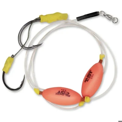 Image de Black Cat Micro U Float Rig 200cm (Size 8/0 + 1/0) Bas de ligne carnassier
