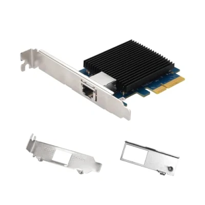 Image de Asustor AS T10G2, 10G PCI E Carte réseau (pour AS6704T/AS6706T/AS71XXR,AS65XXR, PC, Server)