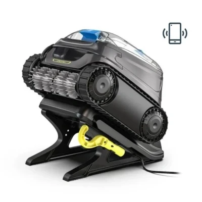 Image de Zodiac Freedom CNX Li 52 IQ Robot Piscine sans Fil, jusqu&#039;à 10x5m, nettoie Fond, parois et Ligne d&#039;eau. Batterie Lithium, Station de Charge, Filtration Fine connectivité app iAqualink