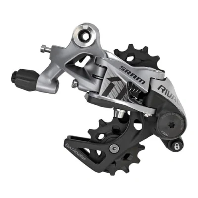 Image de Dérailleur arrière SRAM Rival1 Type 3.0 11 vitesses chape moyenne noir/argent