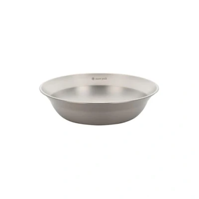 Image de Snow Peak Bol de vaisselle en acier inoxydable L, argent, TW 031K