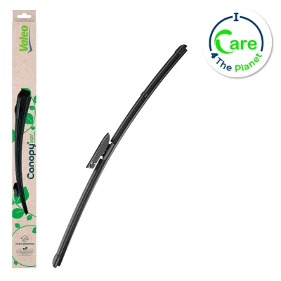 Image de Balai d&#039;essuie glace Valeo Canopy 583937 450mm plat, caoutchouc d&#039;essuyage composé de &gt;80 % matériaux durabl.