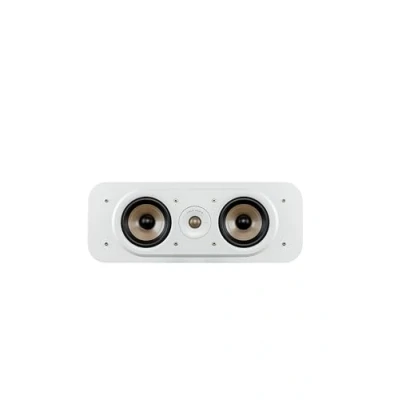 Image de Polk Audio Enceinte Centrale Signature Elite ES30, Fine et Haute résolution, certifiée Hi Res, Compatible Dolby Atmos DTS:X (pièce), Blanche