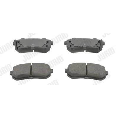 Image de JURID 572590J Jeu de plaquettes frein avec indicateur d&#039;usure KIA: cee‘d I 5 portes, Break, RIO 2, HYUNDAI: i30 3/5 Break