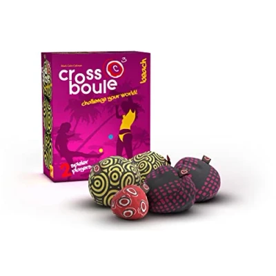 Image de Zoch King of The 601131500 Crossboule c3 Beach Set Jeu de balles Flexibles pour l&#039;intérieur et l&#039;extérieur, à partir 6 Ans, Simple, Multicolore