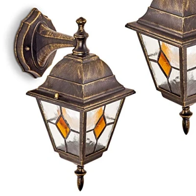 Image de Applique murale Antibes au caractère intemporel Éclairage extérieur mural style classique en fonte d&#039;aluminium Lampe extérieure qui apportera et élégance à vos façades
