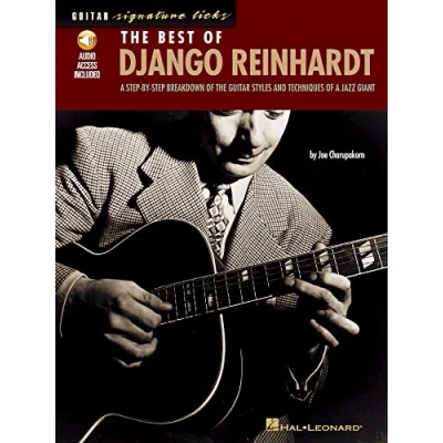 Image de The best of django reinhardt guitare +cd