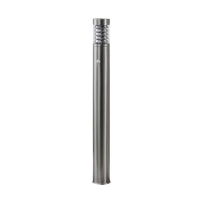 Image de Lindby Piper borne lumineuse acier inox, détecteur