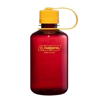 Image de Nalgene Bouteille d&#039;eau légère en Tritan sans BPA incassable pour randonnée, gym, 473,6 g, ouverture étroite, laker