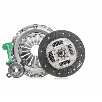 Image de VALEO KIT3P (CSC) 834094 Kit d&#039;embrayage avec mécanisme d&#039;embrayage, butée hydraulique disque 215 RENAULT: CLIO 3