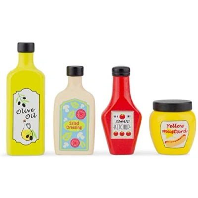 Image de New Classic Toys Condiments Set, 10599, Multicolore Color