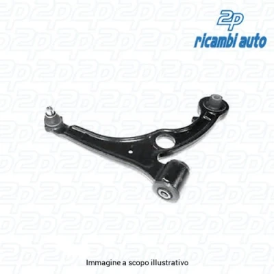 Image de SWAG 70 93 7572 Bras de suspension avec roulement Essieu avant droit, inférieur barre oscillant transversal Fonte d&#039;acier LANCIA: Ypsilon II, Musa
