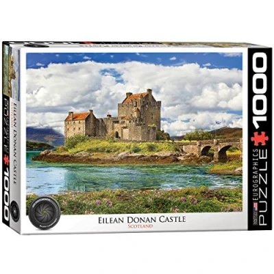 Image de Eurographics Eilean Donan Castle Scotland Teile Puzzle pour enfants, Taille: One Size, Multicoloured