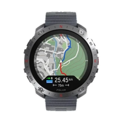Image de Polar Grit X2 Pro 3,53 cm (1.39 ) AMOLED Numérique 454 x pixels Écran tactile GPS (satellite), Gris Neuf