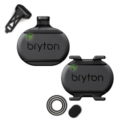 Image de Bryton capteurs de vélo (capteur vitesse, capteur cadence, double capteur, moniteur fréquence cardiaque, sangle poitrine) (ensembles doubles)