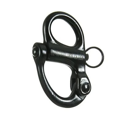 Image de Fusion Climb Quick Release Haute résistance à Anse 18 KN Pull Lock Mécanisme Noir Mat