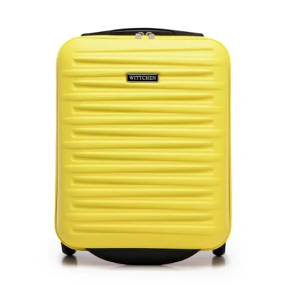 Image de WITTCHEN Skyspeed Line Valise Cabine Free on Board Bagage Petite Rigide ABS Poignée télescopique 2 roulettes Jaune