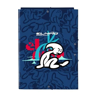 Image de Classeur folio SAFTA M068 EL ENFANT Paradise 3 rabats Confortable Polyvalent