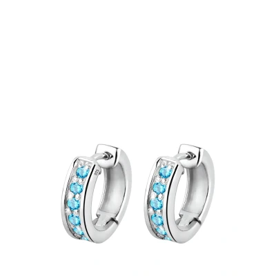 Image de Elli Funkelnd Hochwertig Boucles d&#039;oreilles, Femme, Taille: One Size, Hellblau