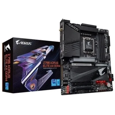 Image de GIGABYTE Z790 AORUS ELITE AX DDR4 carte mère Intel LGA 1700 ATX Neuf