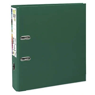 Image de Exacompta Réf. 53353E 1 classeur à levier A4 Maxi Prem&#039;Touch Dos de 80 mm Mécanique Dimensions extérieures : 32 x 30 8 cm Format classer Coloris :Vert foncé