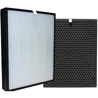 Image de Zealing Kit de remplacement charbon actif et filtre HEPA FY3432/10 FY3433/10 Filtres Compatible avec Philips AC3256/60 purificateur d&#039;air