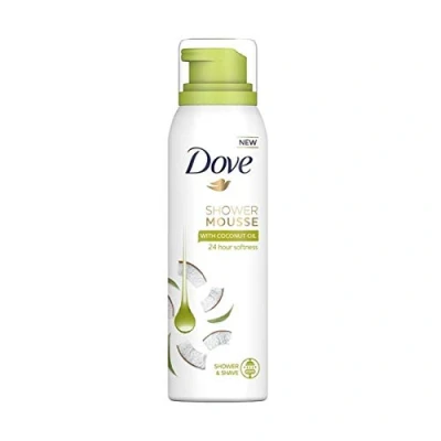 Image de Dove Lot de 6 mousses douche à l&#039;huile noix coco nourrit et la peau x 200 ml