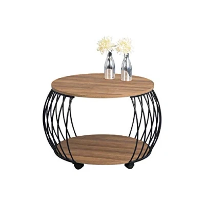 Image de M2 Kollektion Peking Table Basse, Bois d&#039;ingénierie, Pékin 1, chêne Marron