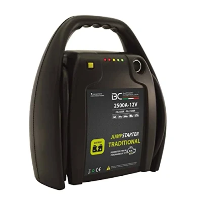 Image de BC Battery Controller 709JST25 12 Jumpstarter Traditional 12V 2500A, Noir