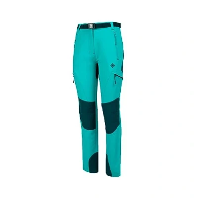 Image de IZAS Pantalon de Randonnée Femme Trekking Hiver Imperméable avec Poches Zip Bas Ajustable Qui Protège du Froid Séchage Rapide Baltic FW Vert d&#039;eau L