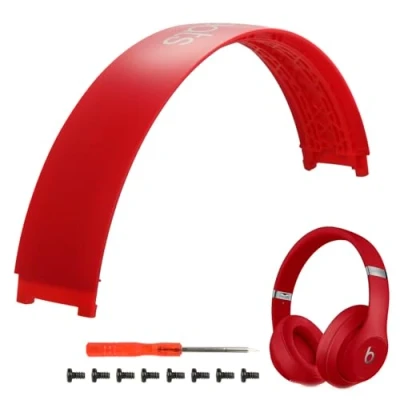 Image de Kit de réparation bandeau Studio 2 compatible avec 3.0/Studio 3.0 sans fil (B0500 B0501) (Studio 3 rouge)