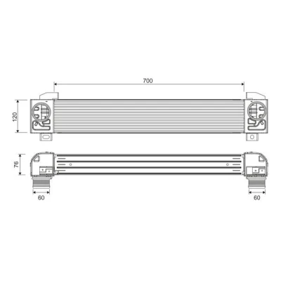 Image de VALEO 818386 Intercooler Aluminium sans capteur PEUGEOT: 308 I 3/5 portes, CITROËN: DS5 5 DS4 DS:
