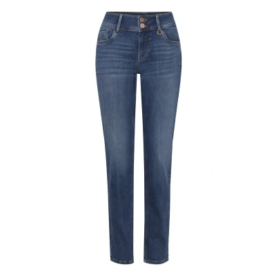 Image de PULZ Pzsuzy Jeans Skinny, Femme, Taille: 29x32, Medium blue denim