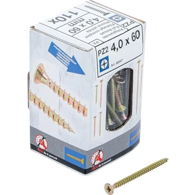 Image de BGS Diy 88005 Vis multifonctions profil en T (pour Torx) T20 4,0 x 50 mm 120 pièces