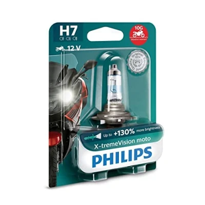 Image de PHILIPS 12972XV+BW Ampoule, projecteur longue portée H7 12V 55W 3500K Halogène