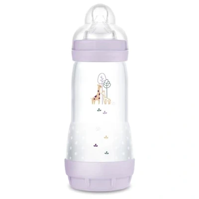 Image de Mam Biberon Easy Start / Anti Colique 320ml Lilas Tétine Débit 3