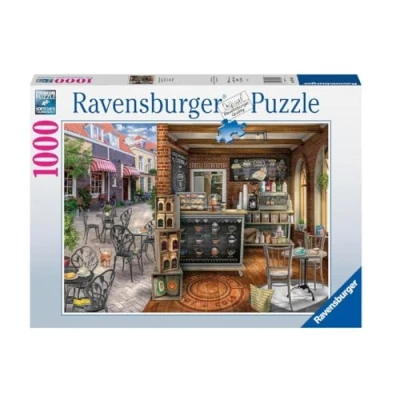 Image de Ravensburger Puzzle 2D 1000 elementów: Urocza Kawiarnia, Nowy Design