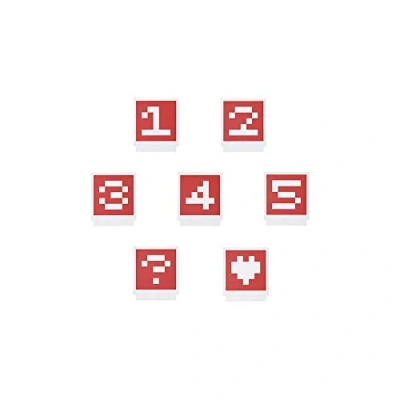 Image de DJI RoboMaster S1 Vision Marker Set of 14 Visions Markers, Figures and Symbols for Learning RoboMaster, Combat Robot Accessory, Durable Paper Material Waterproof, Self Supporting