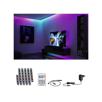 Image de Paulmann EntertainLED Rubans LED, RVB, Set, 1,5m